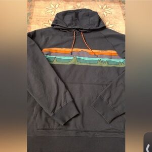 Men’s LL Bean Classic Full Length Hoodie Preppy Rustic Men’s Sweatshirt